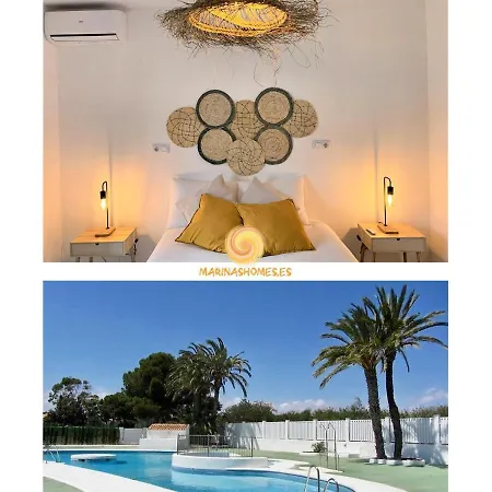 Eonia Marinas-duplex Con Porche En Primera Linea! Vera
